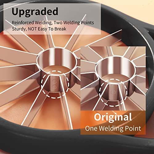 Newness Apple Slicer Corer, 12-Slice [Large Size], Pineapple Corer
