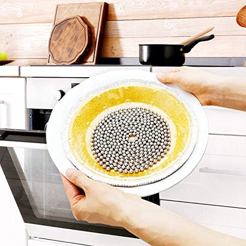 Durable Baking Supplies: 2 Pack Stainless Steel Chain Pie Weights
