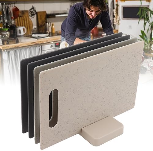 4-Piece Plastic Chopping Board Set for, Kitchen Cutting Boards