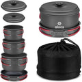 ALOCS Camping Cookware Set Camping Gear Compact Camping Pots and Pans