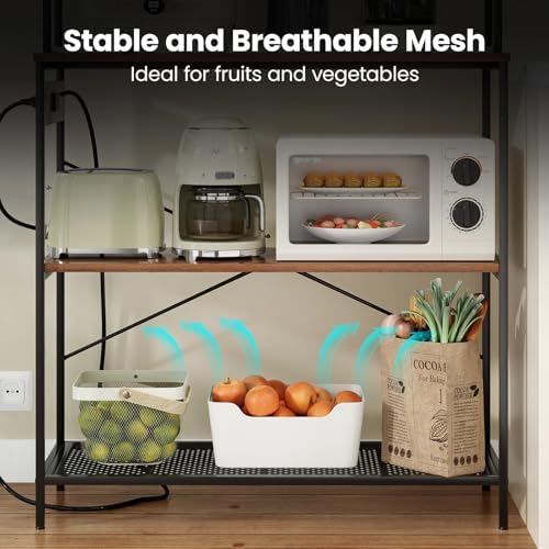 Farini 5-Tier 39 Inch Microwave Bakers Rack