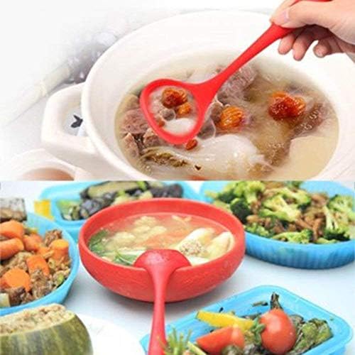 EastDeals Silicone Kitchen Utensils Set, 10 Piece, Red