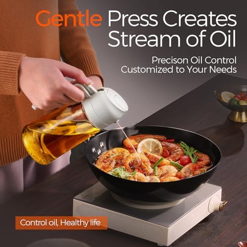 YARRAMATE 16 oz Glass Olive Oil Sprayer