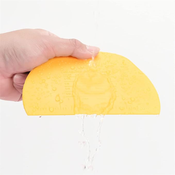 Dough Scraper Bench Scraper for Baking, 3 Pieces Food Safe Plastic - Image 7