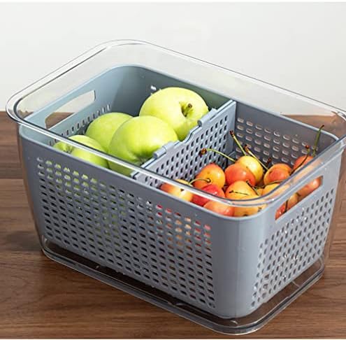 4.5L Vegetable and Fruit Storage Container,Transparent Fresh Keeping
