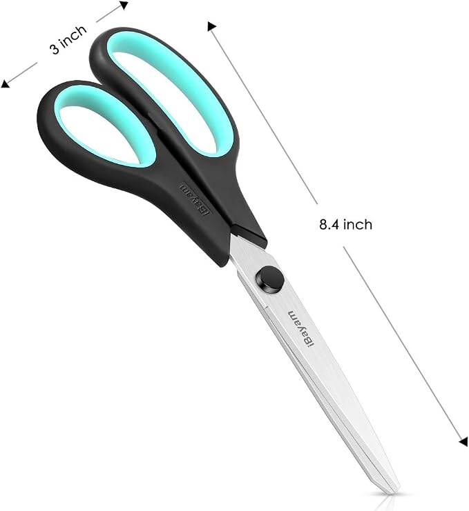 iBayam 3-Pack 8" Heavy Duty Scissors - Image 5