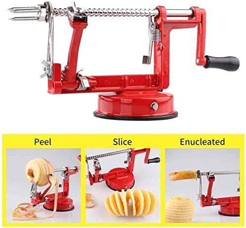 3 in 1 Apple Pear Peeler Corer Slicer Potato Cutter Parer Fruit Dicer