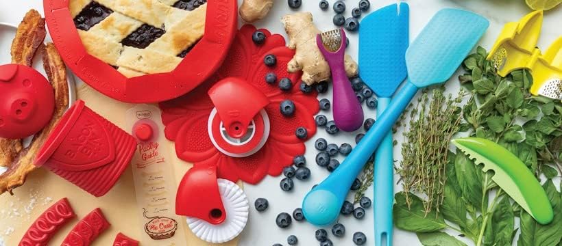 Talisman Designs Pastry Wheel Decorator & Cutter Set | Dishwasher Safe