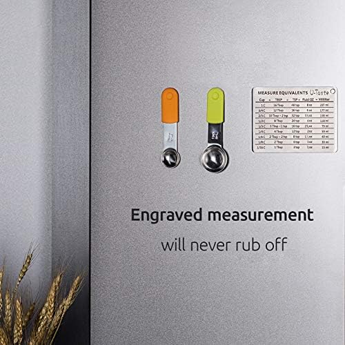 U-Taste Professional Measurement Conversion Chart Refrigerator Magnet