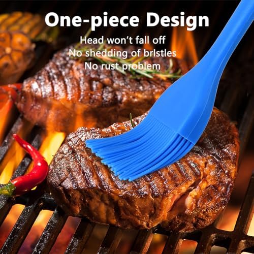 Hhyn Silicone Basting Pastry Brush Set 2 Pack