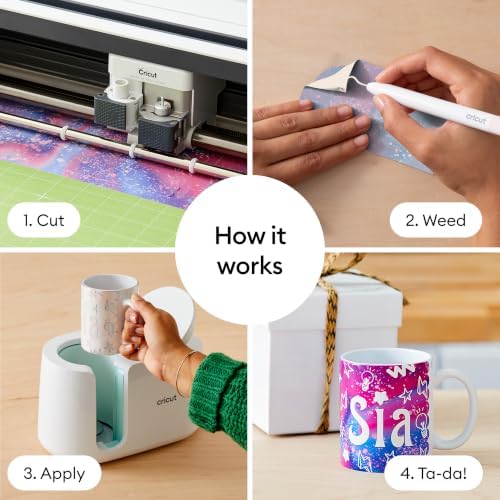Cricut® Beveled Ceramic Mug Blank - 15 oz/425 ml (6 ct)