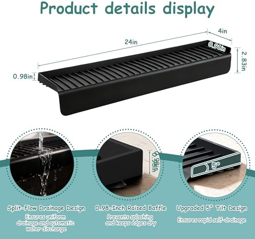Silicone Sink Edge Protector Splash Guard
