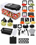 25-in-1 Vegetable Chopper with Drain Basket