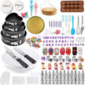 540PCS Cake Decorating Kit with 4 Springform Pans