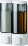 Double Soap Dispensers 250ml ABS Plastic Drill Free by YISMAN