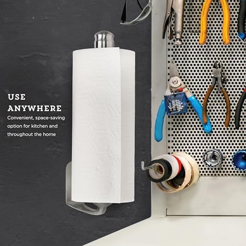 Kamenstein Perfect Tear Paper Towel Holder, Aluminum