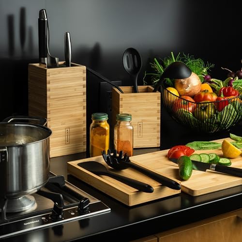 KAIZEN 6 Piece Silicone Utensils Set - All-Purpose Cooking Utensils
