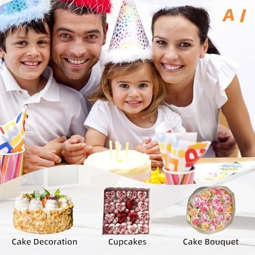 Extra Large Russian Piping Tips, 304 Frosting Tip & Reusable Cotton
