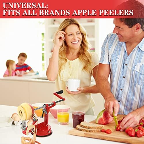 Jutom 6 Pcs Apple Peeler Corer Replacement Blades Bulk for Home