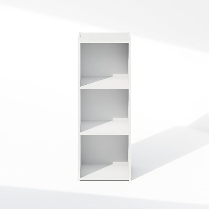 Furinno Reed Closet Organizers and Storage, 3-Tier Closet Organizer, Open Shelf - Image 9