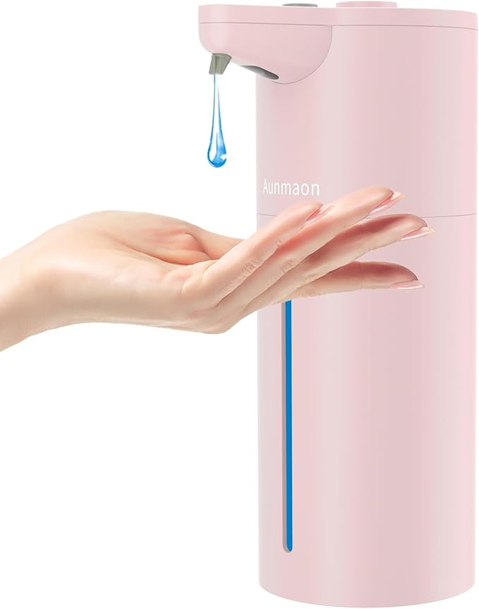 Aunmaon Automatic Soap Dispenser Touchless, Kitchen & Bathroom, Hands-Free by Aunmaon