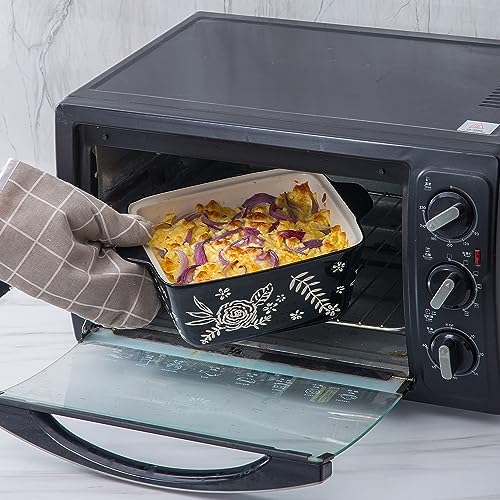 Wisenvoy Casserole Dish With Lid - Oven Safe Ceramic Baking Dish