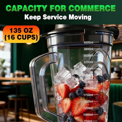 VONCI Commercial Blender, 135 oz, 2200W