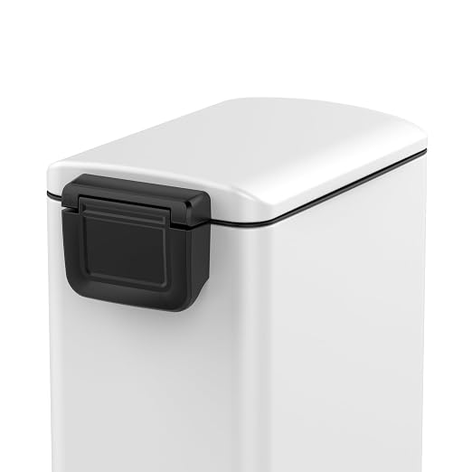 Garvee Slim Kitchen Trash Can 8 Gal, Skinny Stainless Steel Garbage Can - Image 5