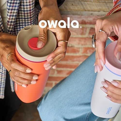 Owala SmoothSip Slider Insulated Stainless Steel Coffee Tumbler
