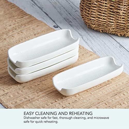 Pfaltzgraff Callie Stoneware Corn Dishes, Set Of 4, White