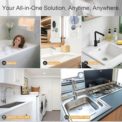 Mofason Silicone Shower Splash Guard - Bathtub Corner Water Guard