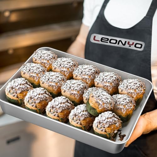 Leonyo Baking Pan with Lid Set of 5, 121⁄3 x 93⁄4 x 2 Inch Rectangular