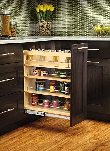 Rev-A-Shelf Wood Spice Insert Accessory for 448 Series Organizer w/out
