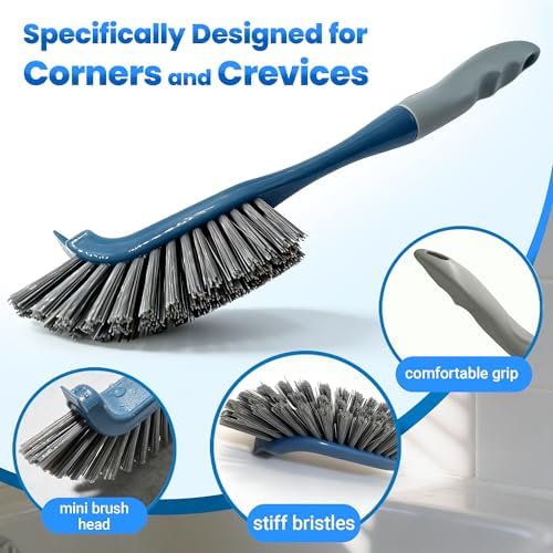 3 Pack Hard Bristle Cleaning Brush Set