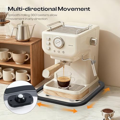 Wealone Acrylic Appliance Slider for Coffee Maker