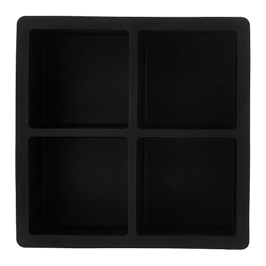 Amazon Basics Large Silicone Square Ice Cube Trays - Image 2