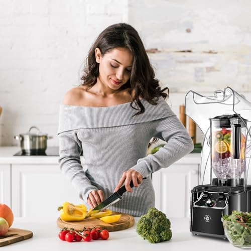 Commercial Blender for Smoothies, 2200W, 2200 ML