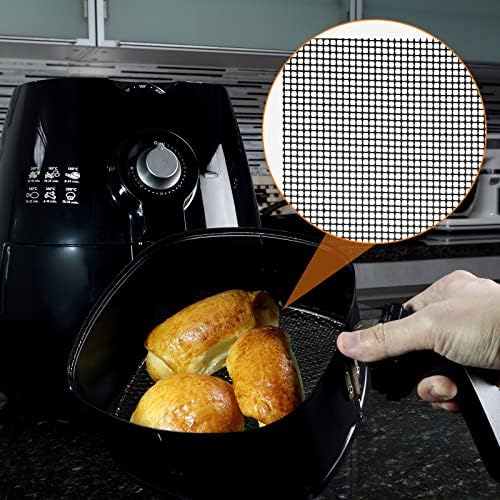 6 Pack Reusable Toaster Oven Liner Air Fryer Liners Trimmable