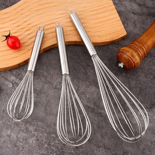 Keewah Whisk Set - 9”, 11”, 13” - Stainless Steel