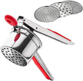 Stainless Steel Potato Ricer With 3 Discs, Heavy Duty Potato Ricer for