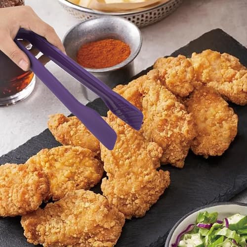 3 Sizes Toaster Tongs, Plastic Kitchen Tongs Set