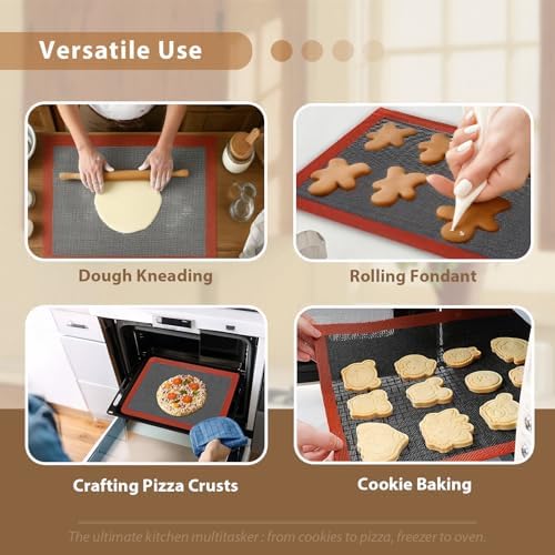 Silicone Bread Baking Mat Non Stick Oven Liner Perforated Steaming
