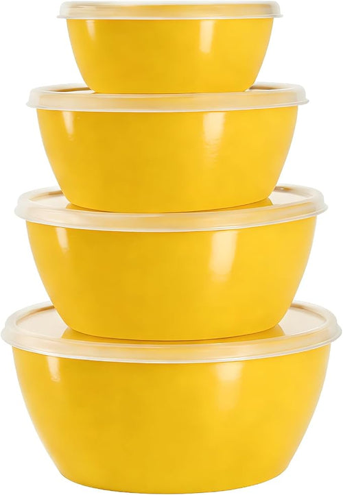 4-Piece Classic Plastic Prep Bowls by SCWBOEII