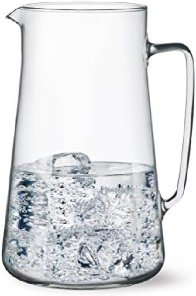 Simax Large Glass Pitcher With Spout, 2.5 Quart Borosilicate Glass Iced Tea - Image 7