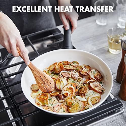 GreenPan Rio 8" and 10" Frying Pan Skillet Set, PFAS-Free Ceramic