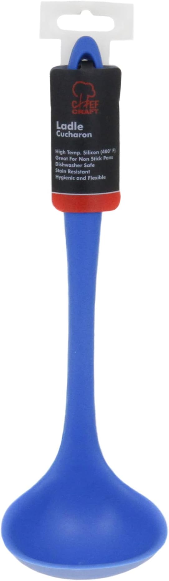Chef Craft Premium Silicone Cooking Ladle, 11.25 inch - Image 2
