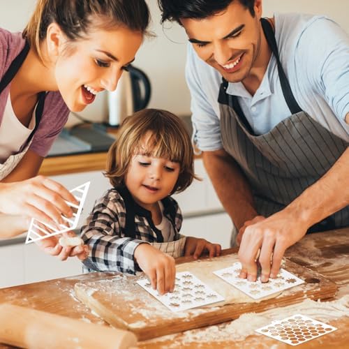 JULBEAR 36-Piece Baking Cookie Stencil Set