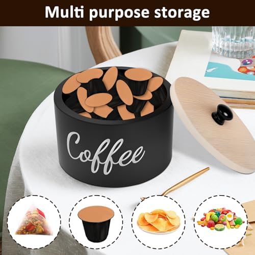 Coffee Filter Holder, Large Capacity Coffee Filter Container with Lid