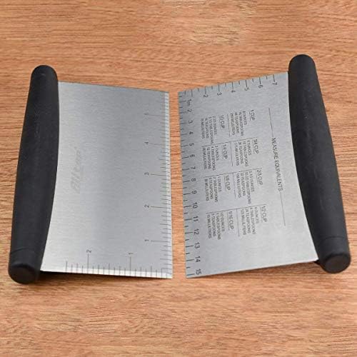 Dough Blender & Bench Scraper/Chopper,Stainless Steel Kitchen Tool,Set