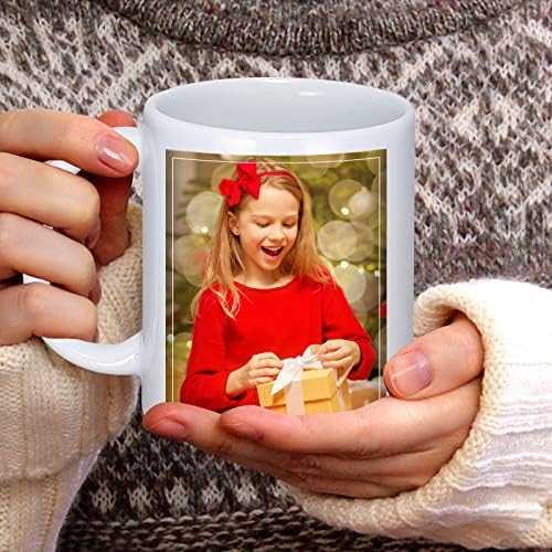 DANALLAN Sublimation Mugs, Premium Coffee Mugs Set of 12 White Ceramic